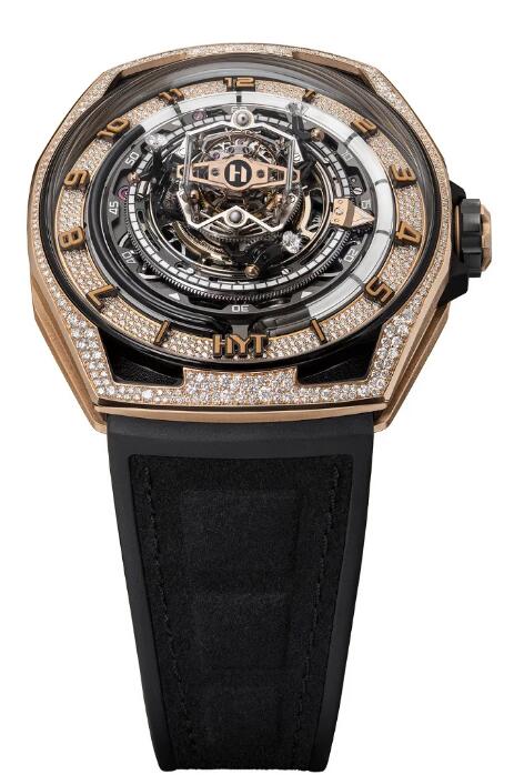 HYT Conical Tourbillon Infinity Diamonds H03242-A Replica watch